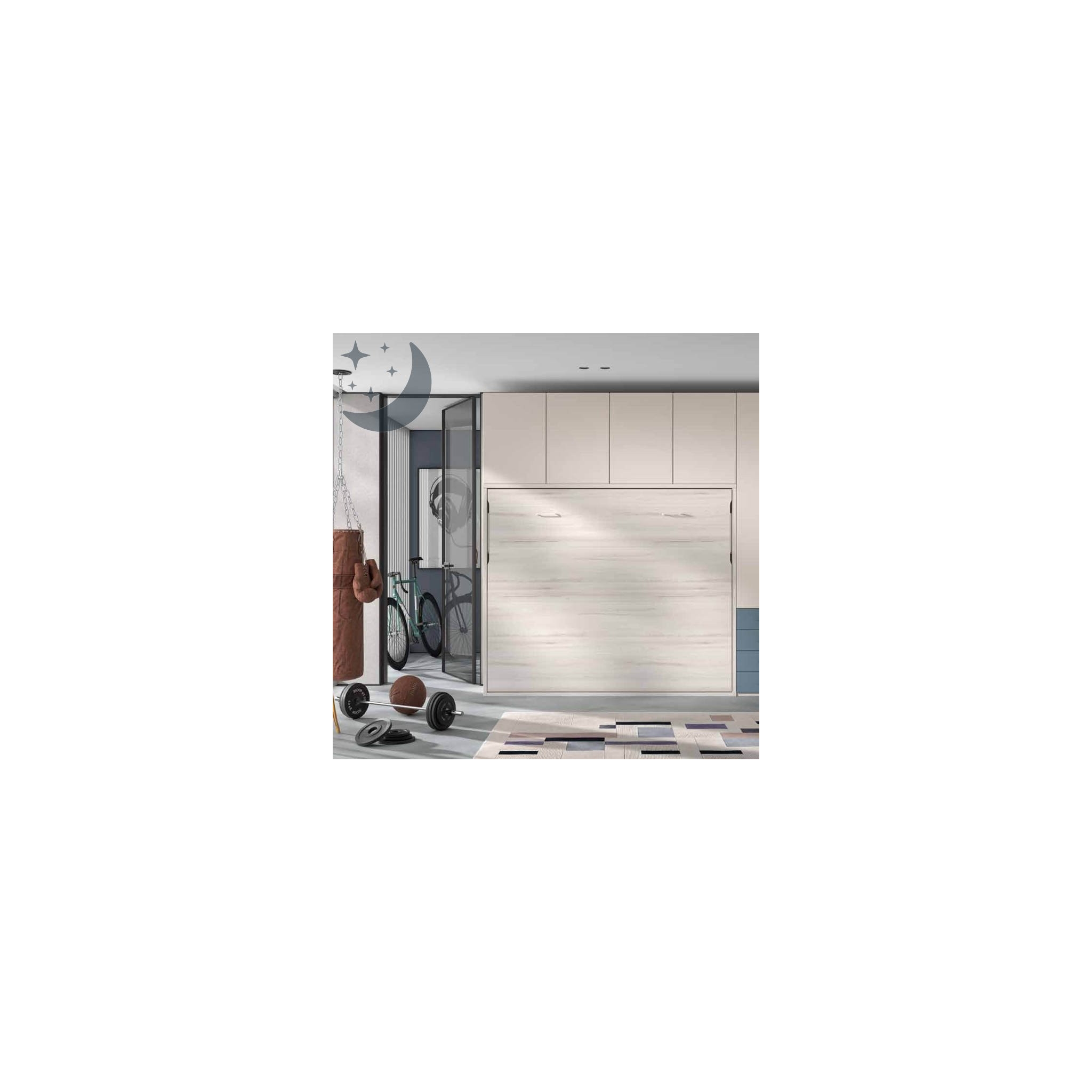 Optimisez votre espace avec ce lit rabattable horizontal