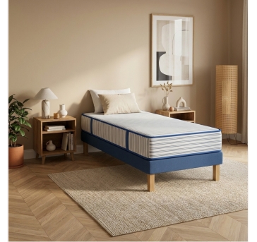 Matelas Merinos Marinière 2 26cm | Ma Literie Française