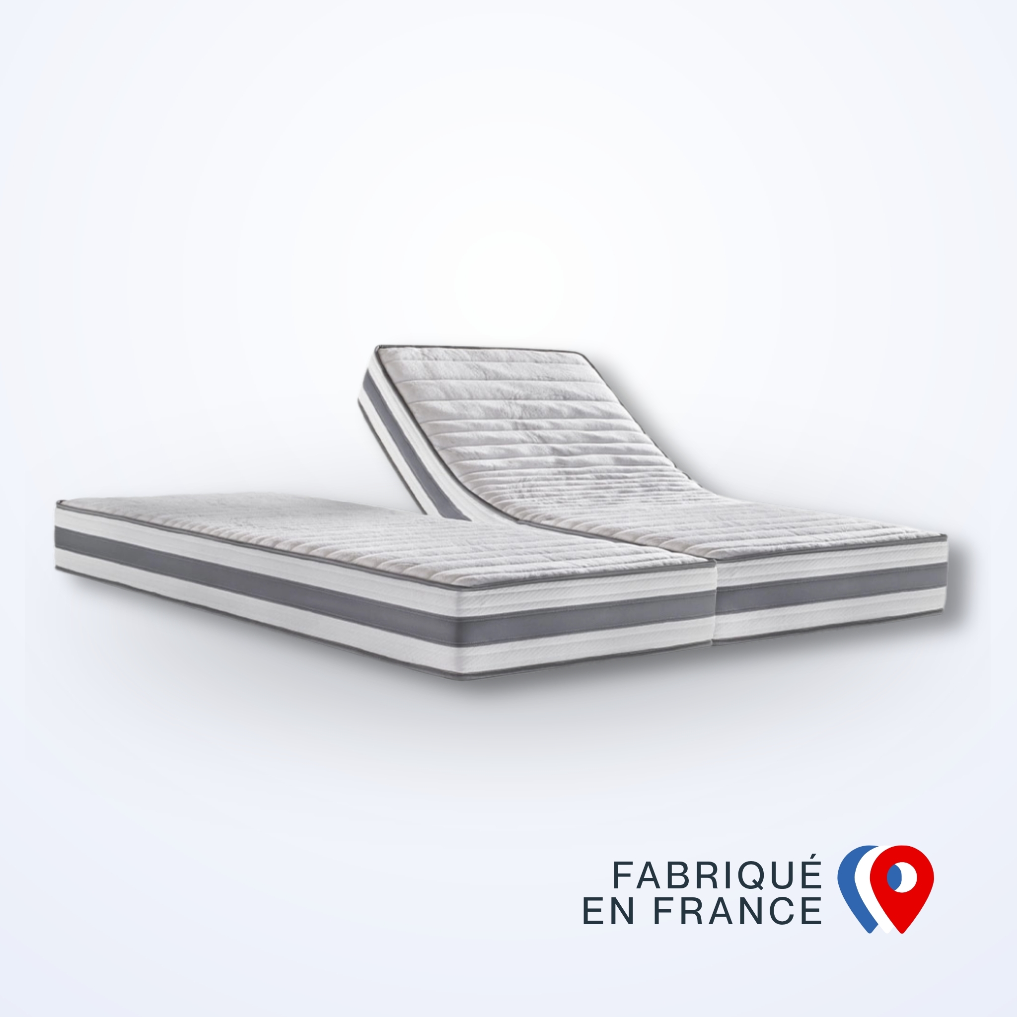 Le matelas Duvivier 27cm offre un soutien ferme et un
