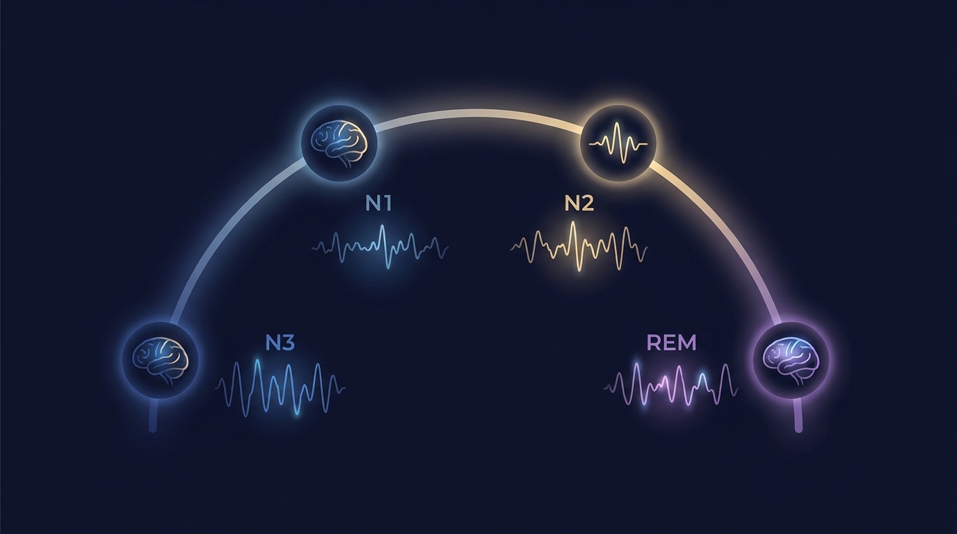 Visualisation des cycles du sommeil